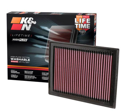 K&N Engineering K&N 08 Nissan Sentra 2.5L Drop In Air Filter