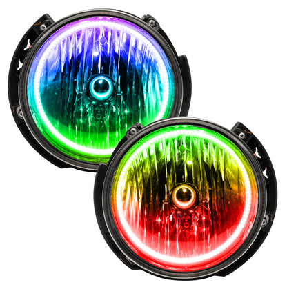 ORACLE Lighting Oracle 07-16 Jeep Wrangler JK SMD HL - ColorSHIFT w/ 2.0 Controller