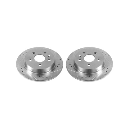 PowerStop Power Stop 12-16 Buick LaCrosse Rear Evolution Drilled & Slotted Rotors - Pair