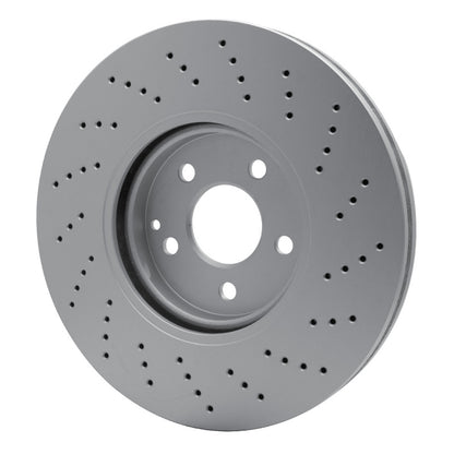 DFC 02-09 Mercedes-Benz E500 Front Drilled GeoSPEC Coated Rotor