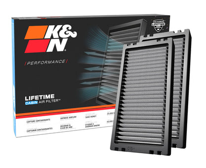 K&N Engineering K&N 05-15 Nissan Frontier, Mid-size Pickups & SUVs Cabin Air Filter - 2 per Box