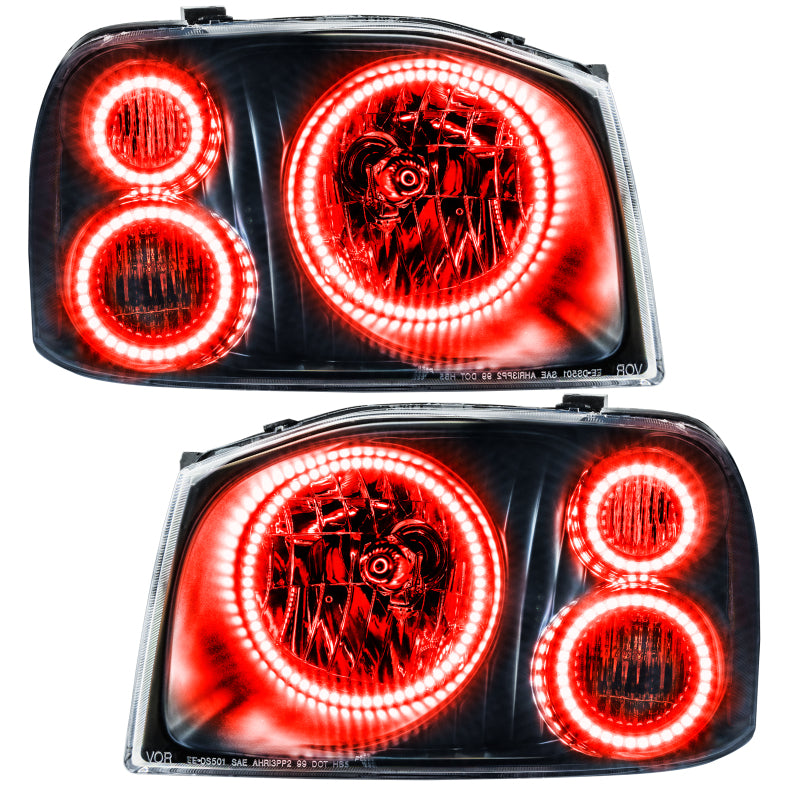 ORACLE Lighting Oracle 01-04 Nissan Frontier SMD HL - Triple Halo - ColorSHIFT w/ 2.0 Controller