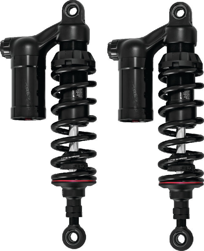 Progressive Harley-Davidson FXR/XL 990 Series Shocks 14.0in - Black