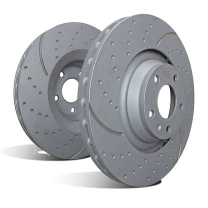 EBC 2017+ Volkswagen Golf Mk7 1.8L Turbo GD Sport Front Rotors