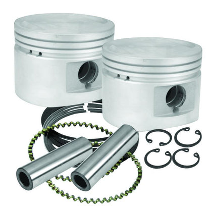 S&S Cycle 84-99 BT w/ Stock Heads .020in 80in Cast Flat-Topped Replacement Piston Kit