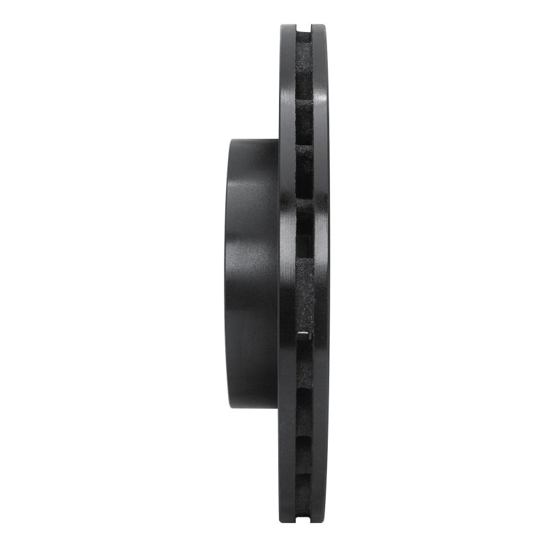 R1 Concepts R1 86-89 Toyota Celica Front Right Drilled & Slotted Black Brake Rotor