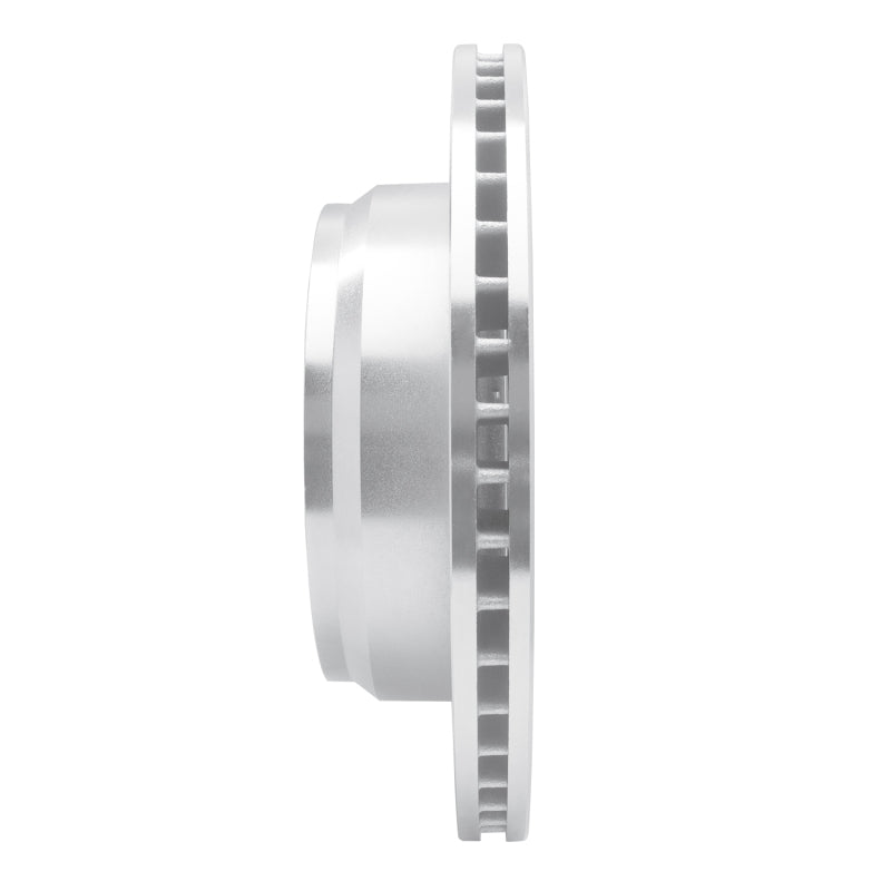 R1 Concepts R1 12-21 Nissan NV2500 Rear Right Drilled & Slotted Silver Brake Rotor