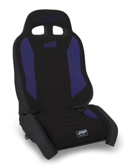 PRP Seats PRP EnduroCrawl Reclining Suspension Seat - Black/Purple Tweed - Driver