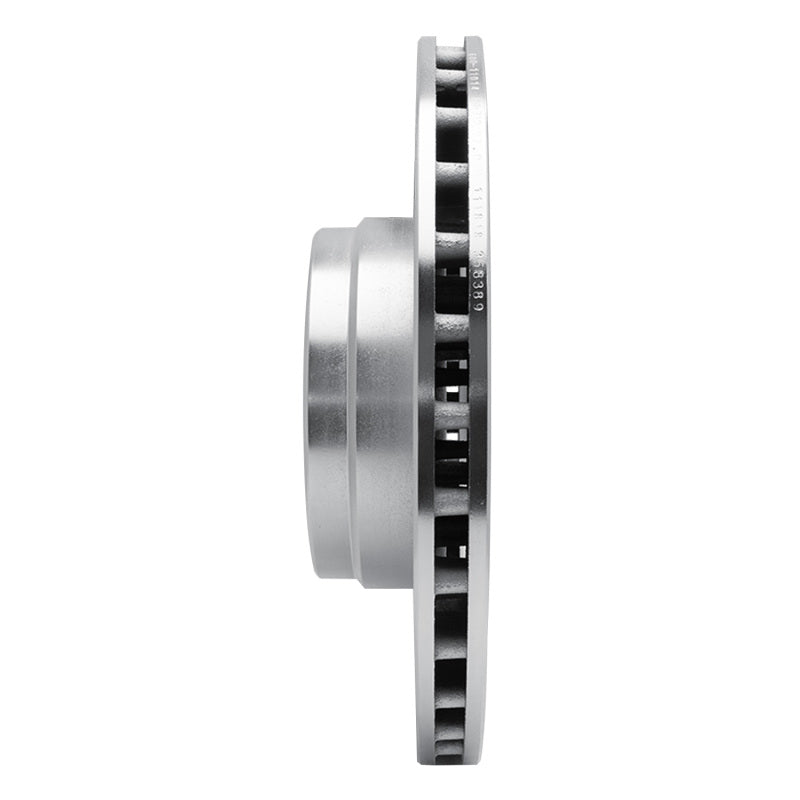 R1 Concepts R1 06-12 Land Rover Range Rover Front Left Drilled & Slotted Silver Brake Rotor