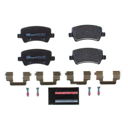 PowerStop Power Stop 08-16 Volvo XC70 Euro-Stop ECE-R90 Rear Brake Pads