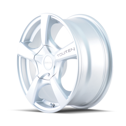 Touren 3190 TR9 16x7 / 5x127 BP / 42mm Offset / 71.5mm Hub Gloss Hyper Silver Wheel
