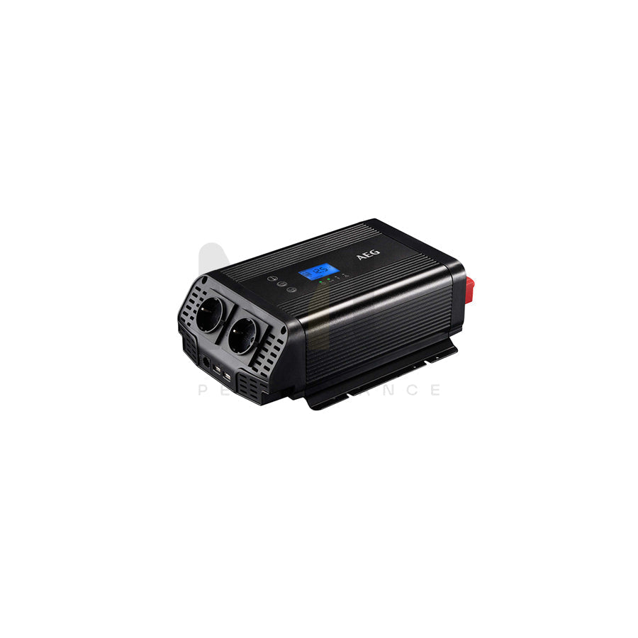 AEG 10059 Inverter with electric safety socket, with fuse, with overvoltage protection