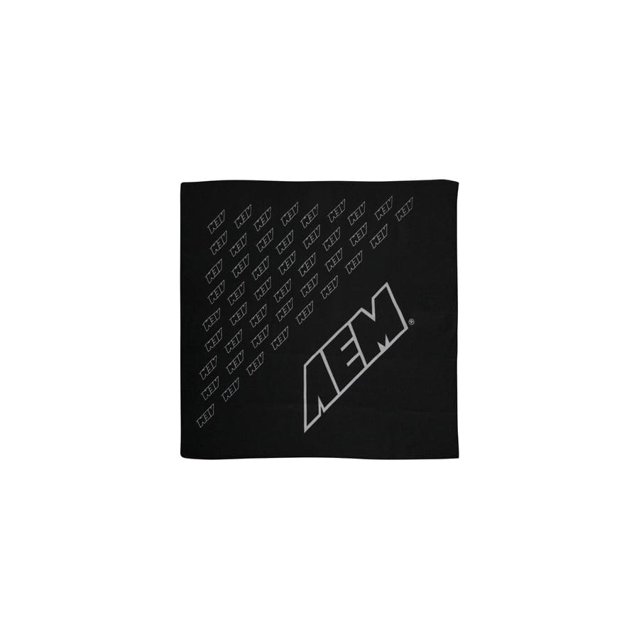 AEM 01-1501 Bandana; Aem Bandana, Black/gray