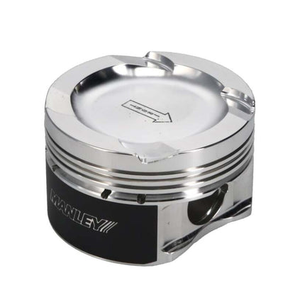Manley Performance Manley BMW N54B30 32cc Platinum Series Dish Piston Set - 84.5mm Bore