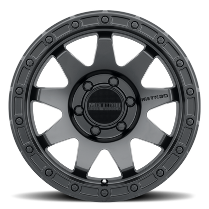 Method Wheels Method MR317 17x9 -12mm Offset 5x5 71.50mm CB Matte Black Wheel