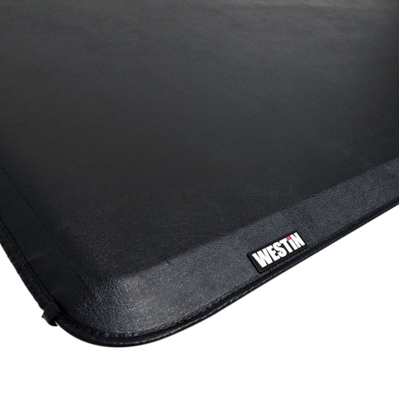 Westin 17-24 Nissan Titan 5.5ft. Bed Soft Roll-Up Tonneau Cover - Black