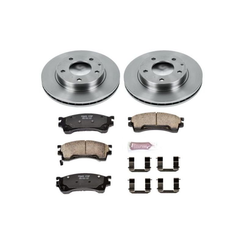 PowerStop Power Stop 93-97 Ford Probe Front Autospecialty Brake Kit