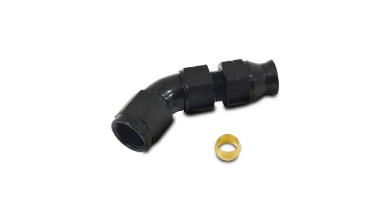Vibrant 45 Degree 3/8in Tube to Female 6AN Adapter