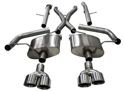 CORSA Performance Corsa 18-21 Jeep Grand Cherokee TrackHawk 6.2L Xtreme Cat-Back Dual Rear Exit w/4.5in Polished Tips