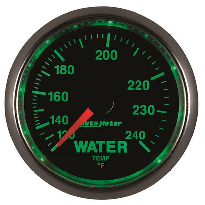 Autometer GS 52mm 120-240 Deg F Mechanical Water Temperature Gauge