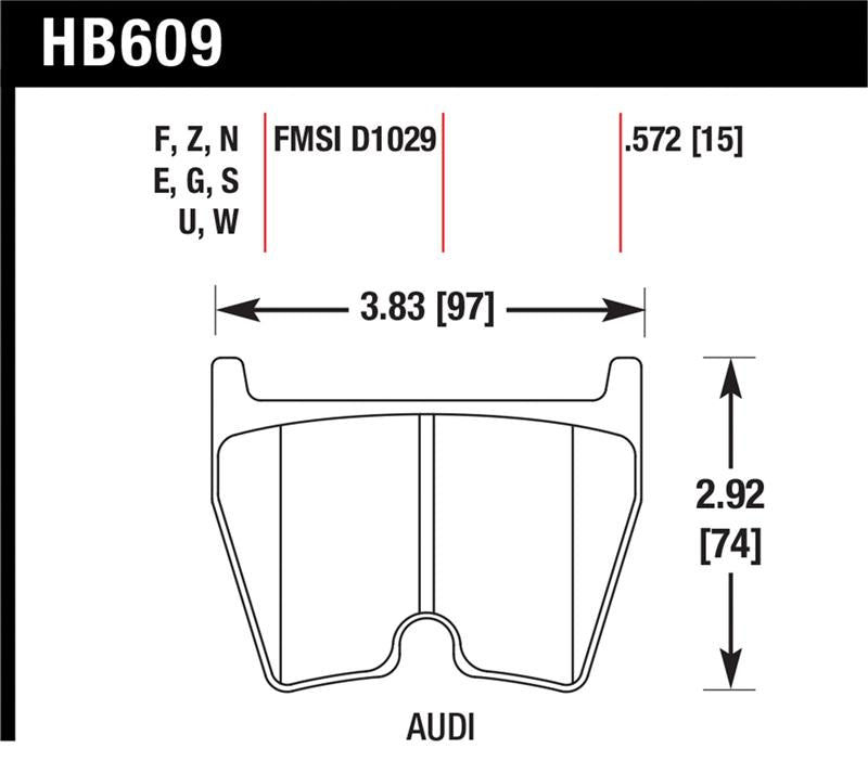 Hawk Performance Hawk HPS Street Brake Pads