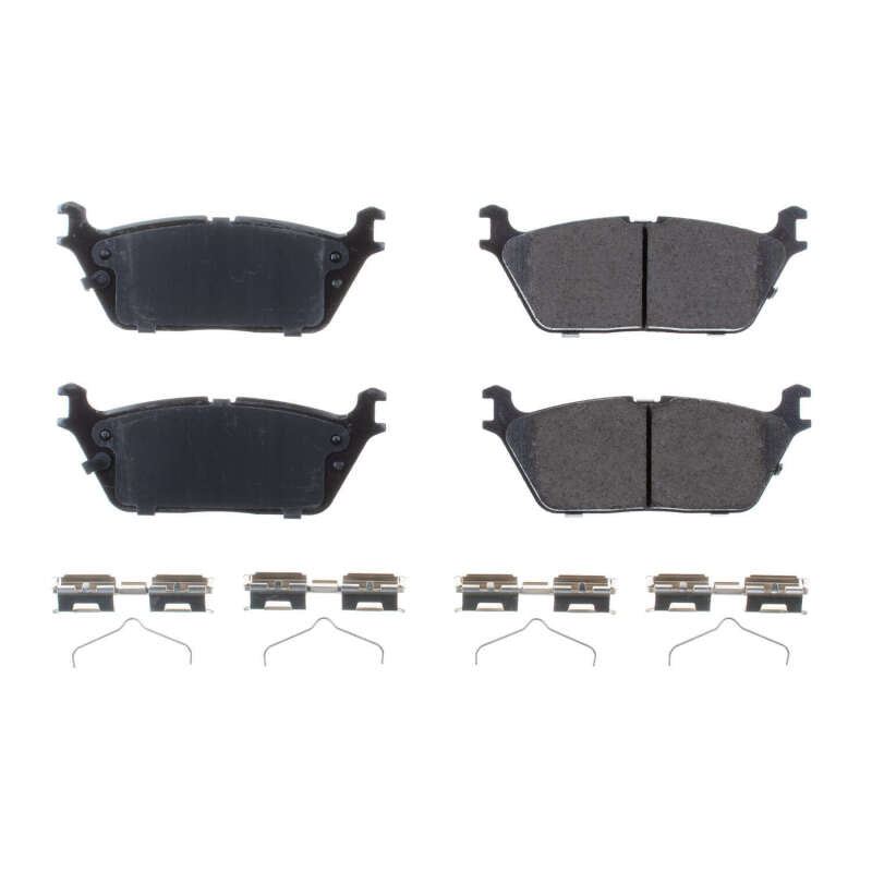 PowerStop Power Stop 2019 Ram 1500 Rear Z17 Evolution Ceramic Brake Pads w/Hardware