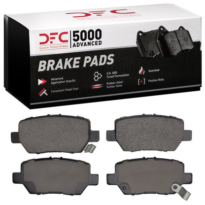 DFC 05-12 Acura RL Rear 5000 Advanced Ceramic Brake Pads