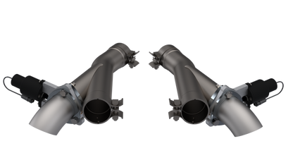 QTP 2012-2022 Jeep Grand Cherokee SRT Trackhawk Dodge Durango SRT QTP Aggressor Cutout Pipes