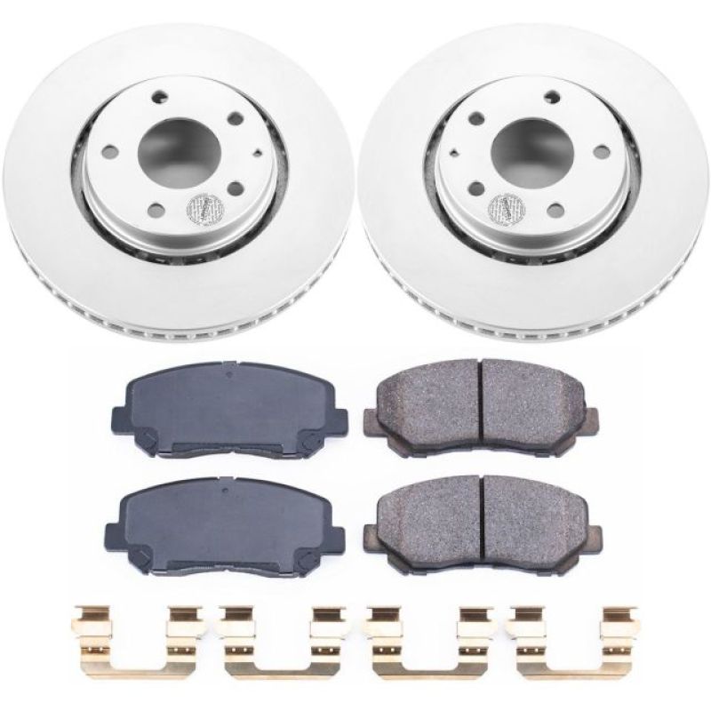 PowerStop Power Stop 16-18 Mazda CX-5 Front Z17 Evolution Geomet Coated Brake Kit