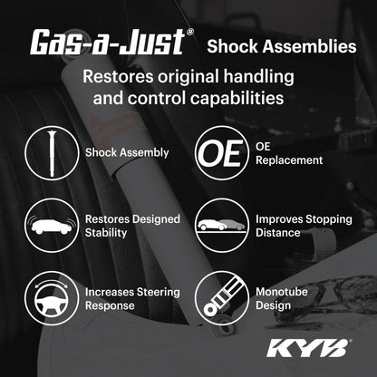 KYB 16-19 Ford Escape Gas-a-Just Shock Assembly - Rear
