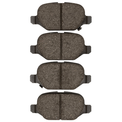 R1 Concepts R1 09-19 Fiat 500 (USA/Canada) Rear R1 Optimum OE Brake Pads