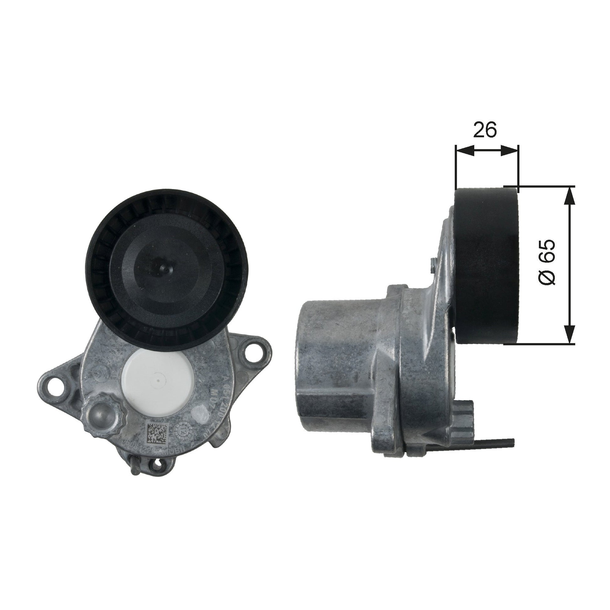 GATES GATT39197 V-Ribbed Belt Tensioner Lever