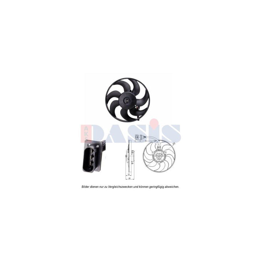AKS Dasis 048115N Fan, Radiator