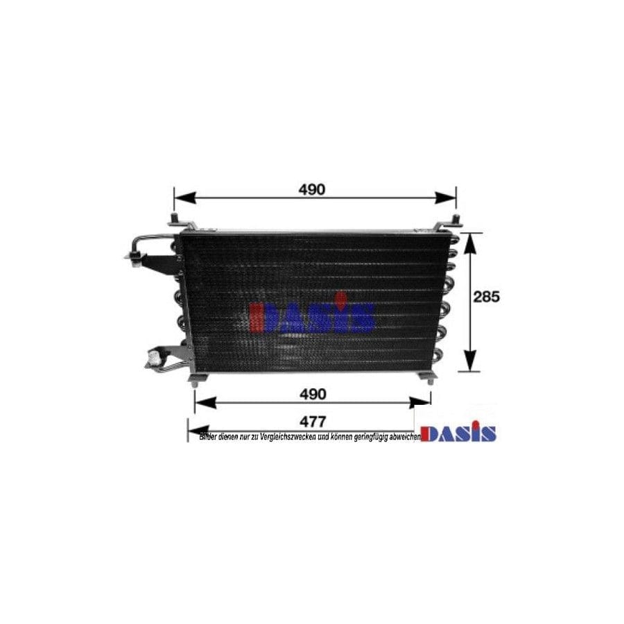 AKS Dasis 062060N Air Conditioning Condenser for Citroen Bx Hatchback