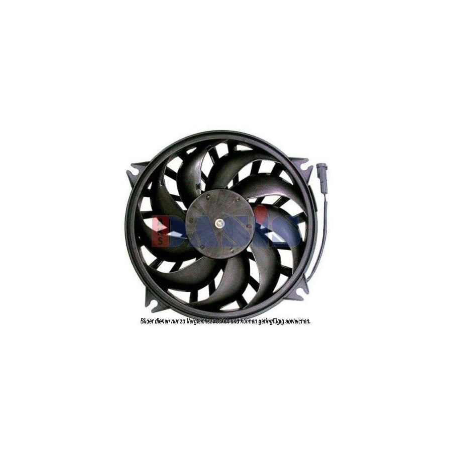 AKS Dasis 068016N Fan, Radiator for Citroen C5