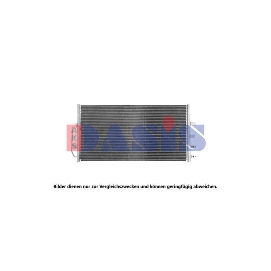 AKS Dasis 072079N Air Conditioning Condenser for Nissan Murano II (Z51)