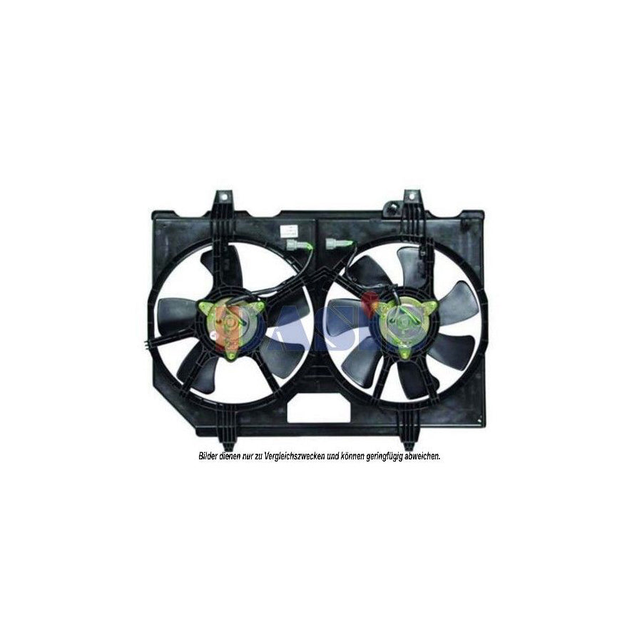 AKS Dasis 078011N Fan, Radiator for Nissan X-Trail (T30)