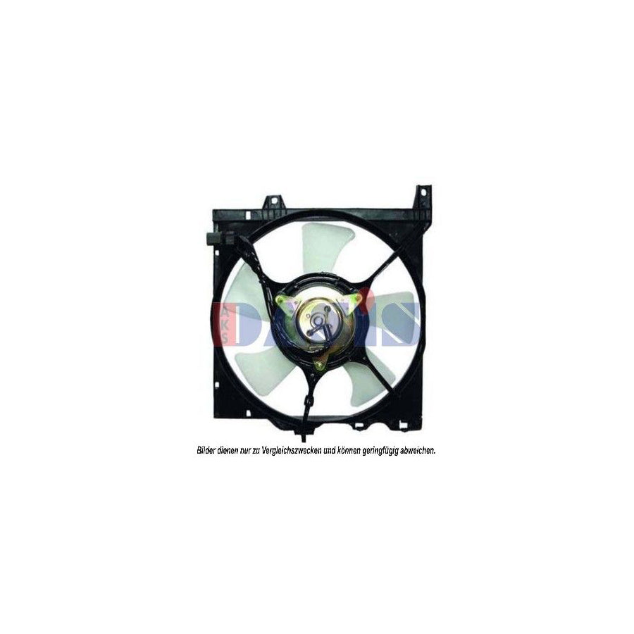 AKS Dasis 078034N Fan, Radiator for Nissan Almera