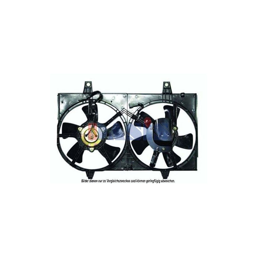 AKS Dasis 078044N Fan, Radiator for Nissan Maxima V Qx Saloon (A33)