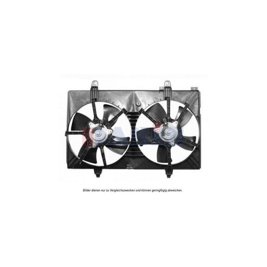 AKS Dasis 078046N Fan, Radiator for Nissan Murano I (Z50)