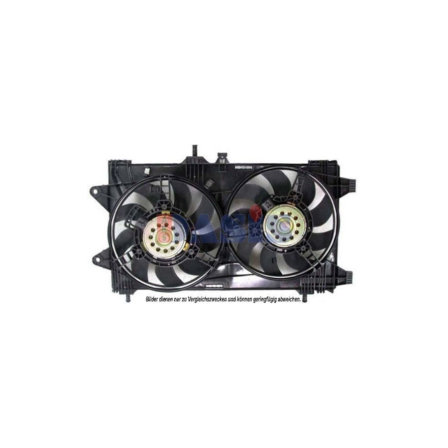 AKS Dasis 088042N Fan, Radiator for Fiat Punto II Hatchback (188)