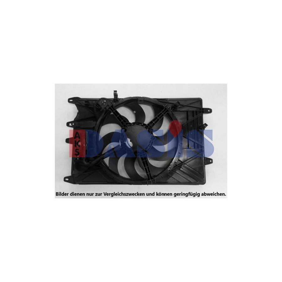 AKS Dasis 088051N Fan, Radiator for Fiat Tipo