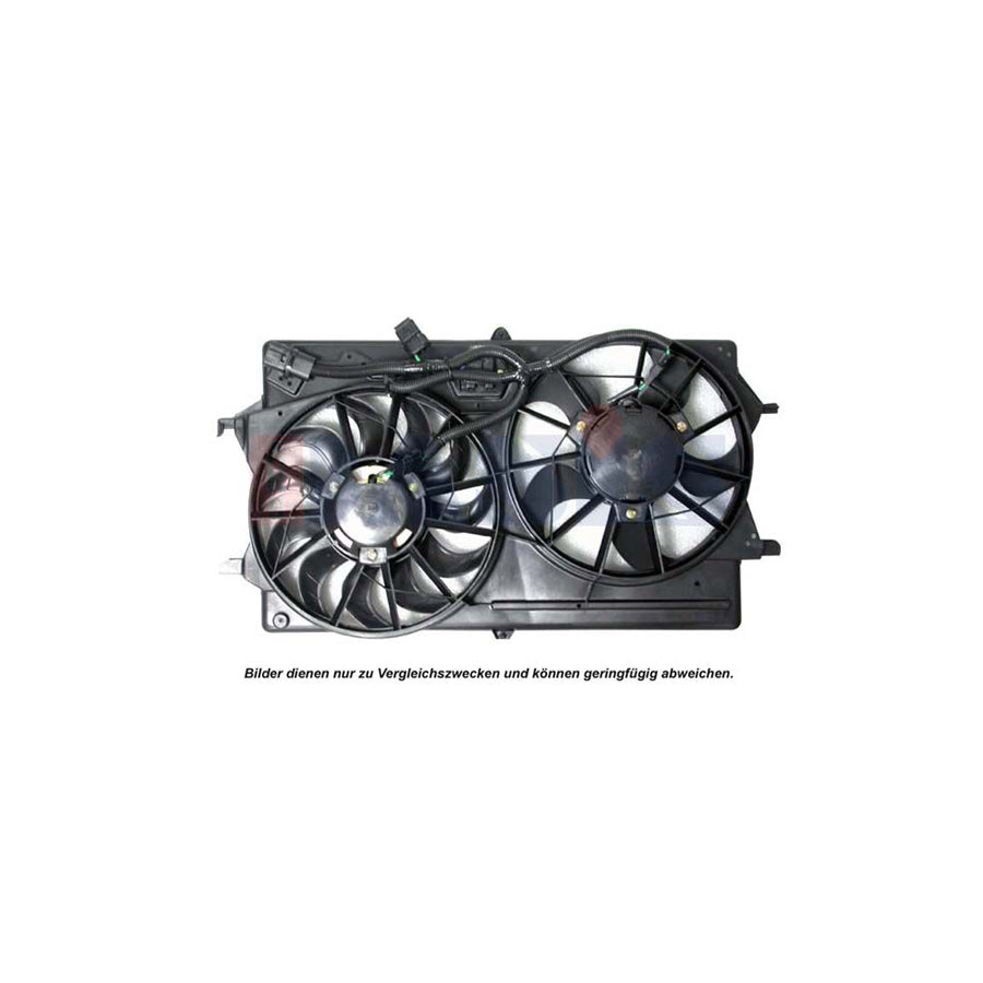AKS Dasis 098091N Fan, Radiator for Ford Focus