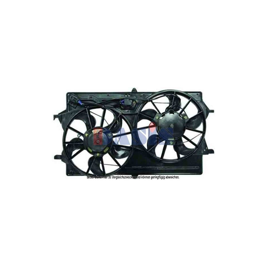 AKS Dasis 098092N Fan, Radiator for Ford Focus