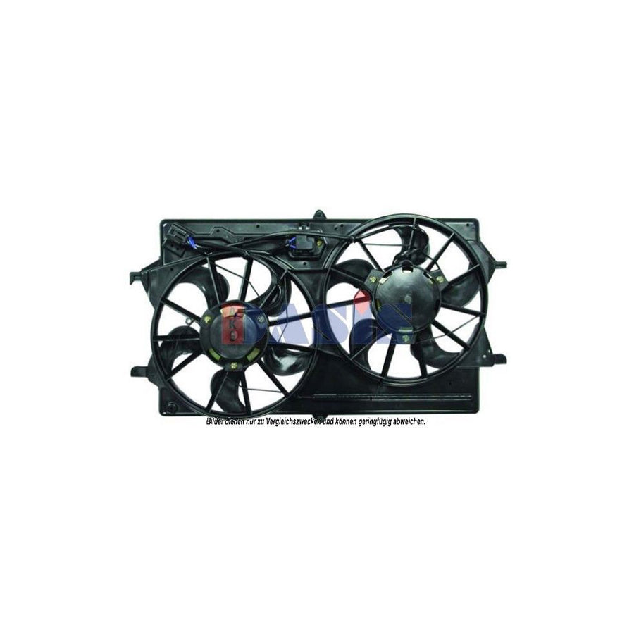 AKS Dasis 098093N Fan, Radiator for Ford Focus