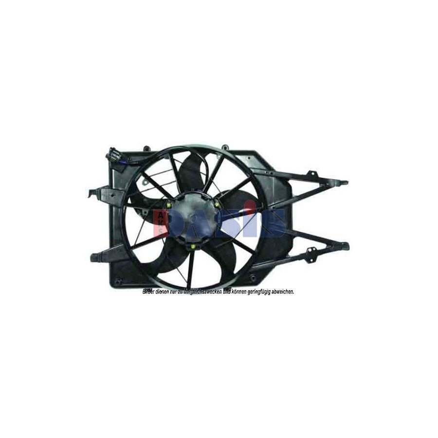 AKS Dasis 098095N Fan, Radiator for Ford Focus