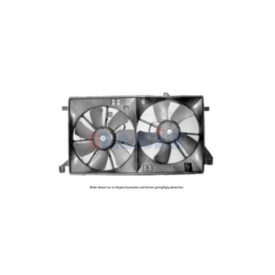 AKS Dasis 118035N Fan, Radiator for Mazda 3