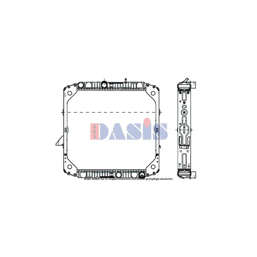 AKS Dasis 131810N Engine Radiator
