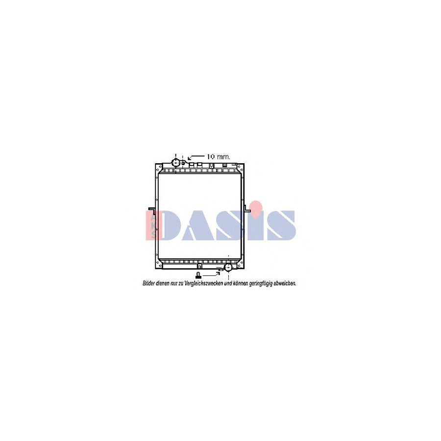 AKS Dasis 134270T Engine Radiator