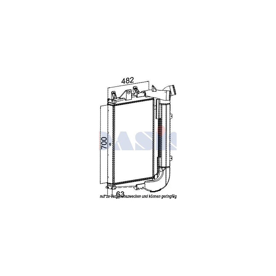 AKS Dasis 137017N Intercooler
